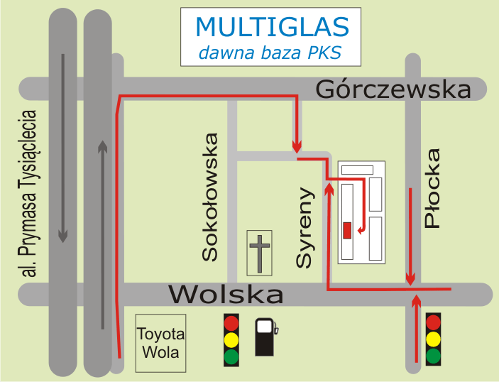 autoszyby Warszawa Centrum, Wola